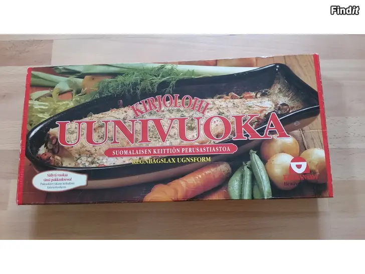 Säljes Kermansavi kalavuoka ja laatikko -hinta 12e