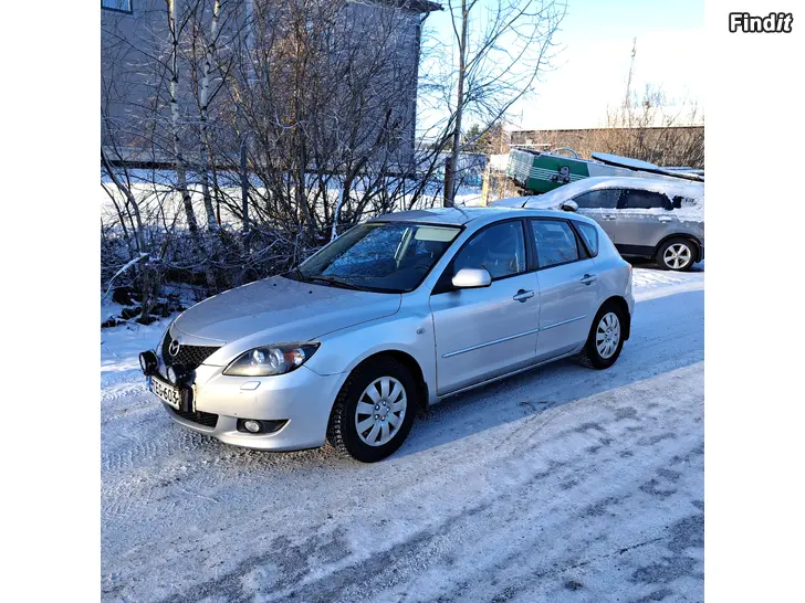 Säljes Mazda 3 1.6 bensa manuaali vm 2003