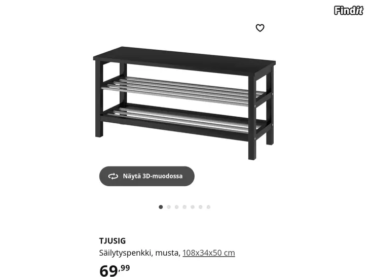 Säljes Ikea Tjusig skohylla