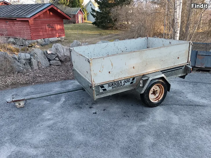 Myydään Släpvagn/peräkärry