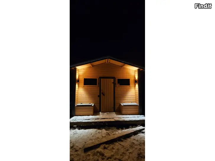 Myydään Nybyggd rymlig bastu