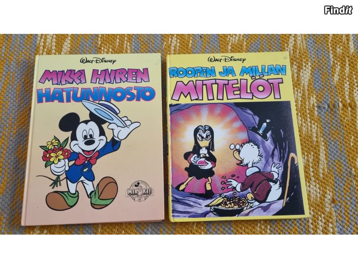Myydään 80-luku Disney kirja keräily sarjakuva kirjat
