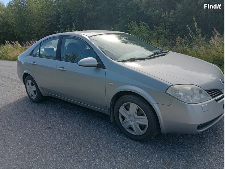 Myydään Nissan Primera 1,6 manuaali 2003