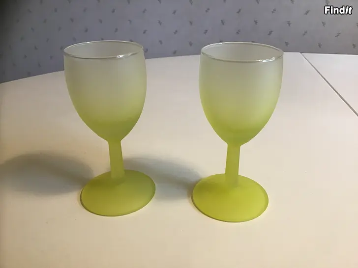 Säljes 6 st Limoncello di Sorrento glas i Originalförp. + Flaska,  Dukar, glasunderlägg