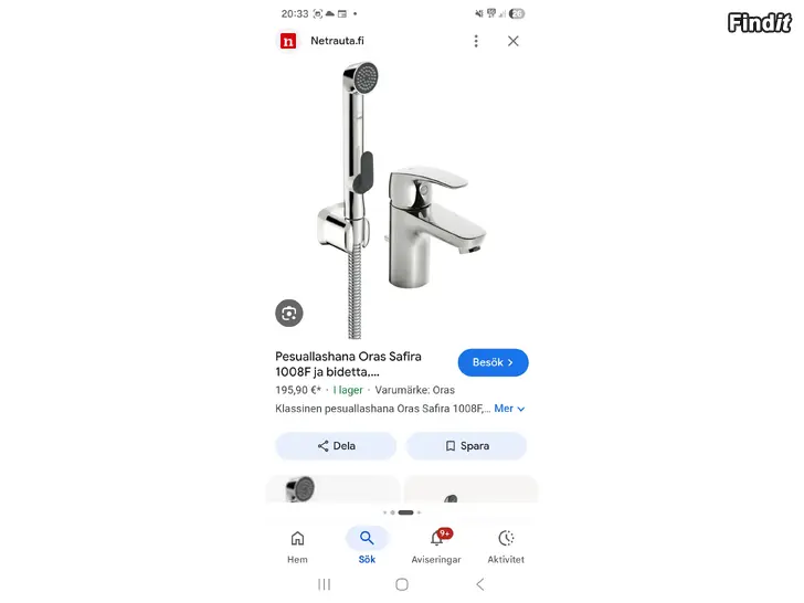 Säljes Oras kran