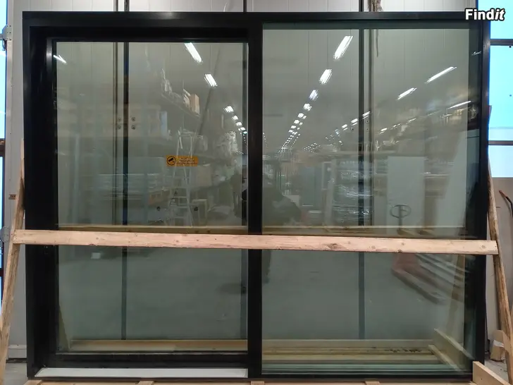 Myydään Skjutdörr Skaala, HEBEA20-FL-Avara+, 3490x2790, Vänster, Svart