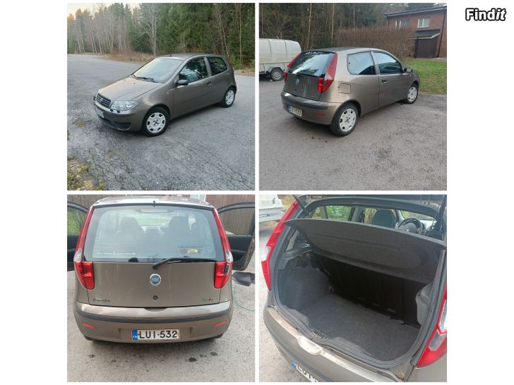 Säljes Lite körd FIAT Punto, besiktad idag 11.12.2024