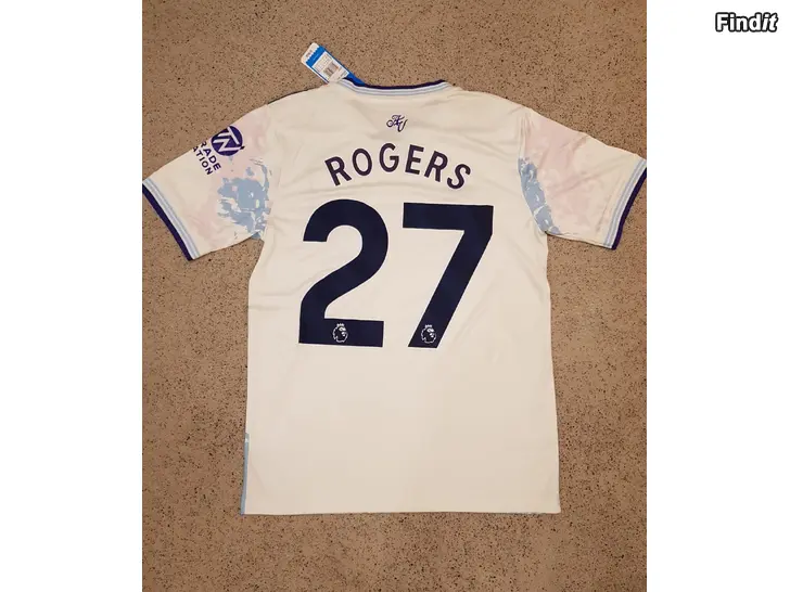 Säljes Fotbolls tröja Aston villa