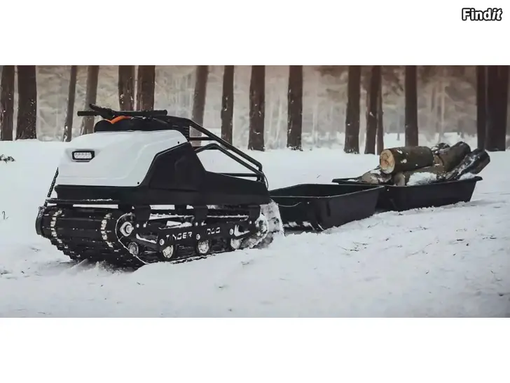 Myydään NYT Snowdog Pilkkikelkka Tinger Dog 420cc / 4t 13.5 hp brigs. Moottorireki+ Uusi ahkio penkillä