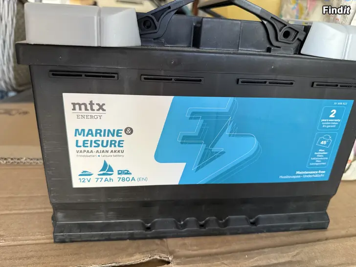 Myydään MTX vapaa-ajan akku 12V