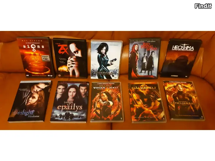 Myydään Elokuvia Kauhu,Toiminta,Jännitys yms