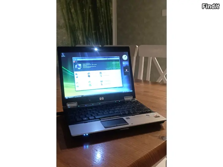 Myydään HP EliteBook 2530p 12,1  Vista Business, 4 GB RAM, DVD-RW