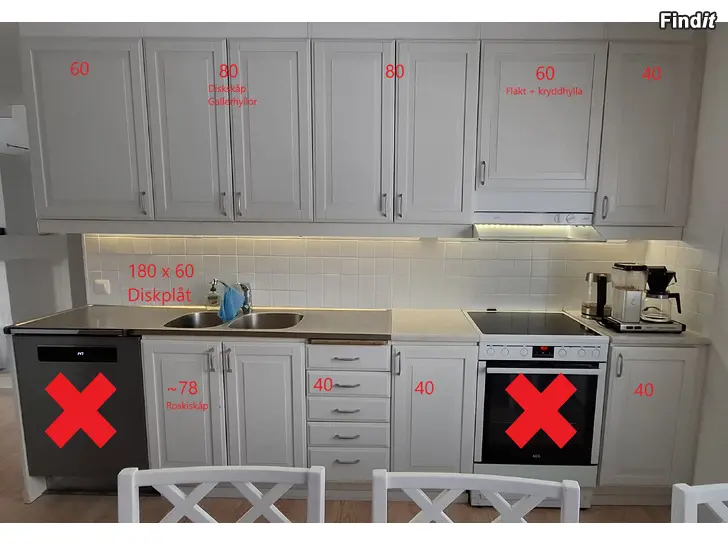 Säljes Köksinredning / kök