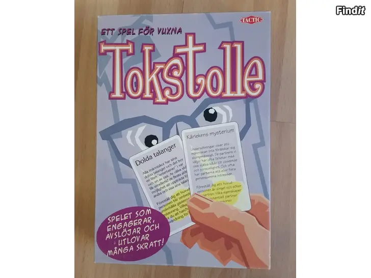Myydään Tokstolle Tactic ett spel för vuxna -pris 7e