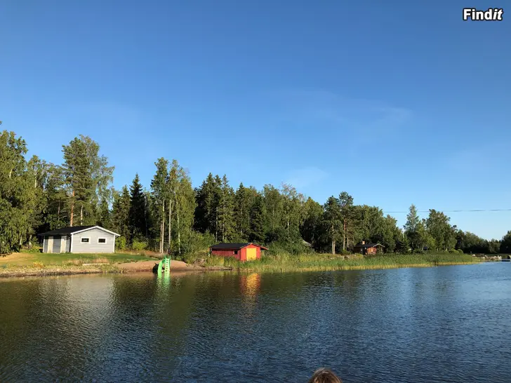 Säljes FRITIDSTOMT MED BÅTHUS I NÄRPES
