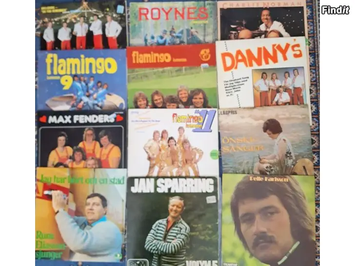 Säljes Svensk Vinyl LP. 1970-80tal. Dansband mm