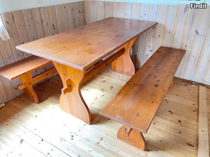 Säljes Bord och bänkar