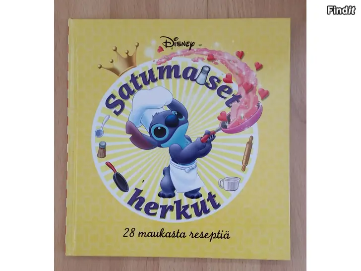 Säljes Disney Satumaiset Herkut kirja  -hinta 3e