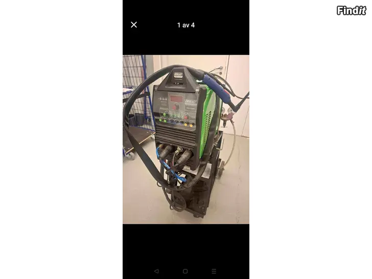 Myydään Everlast Power Tig 200 DV    AC/DC