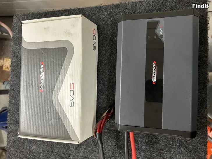 Säljes Soundigital 3000.1 EVO5 1ohm  monovahvistin