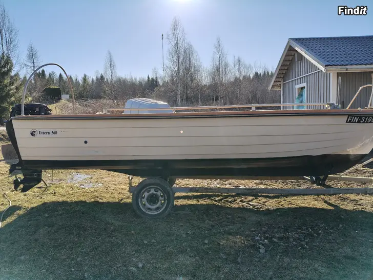 Myydään Uttern 560 med Mercury F60 2016