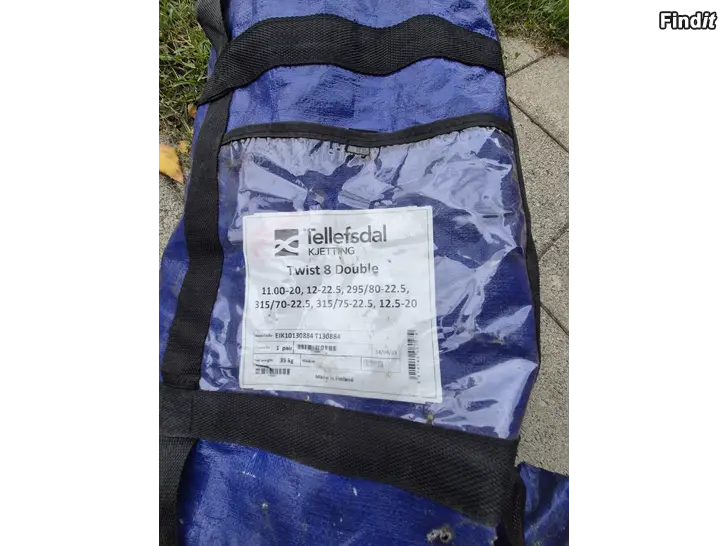 Myydään Myydään 2 paria Tellefsdal jääketjut