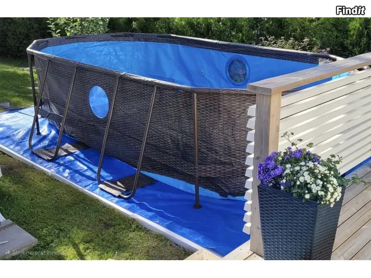 Säljes Pool + tillbehör