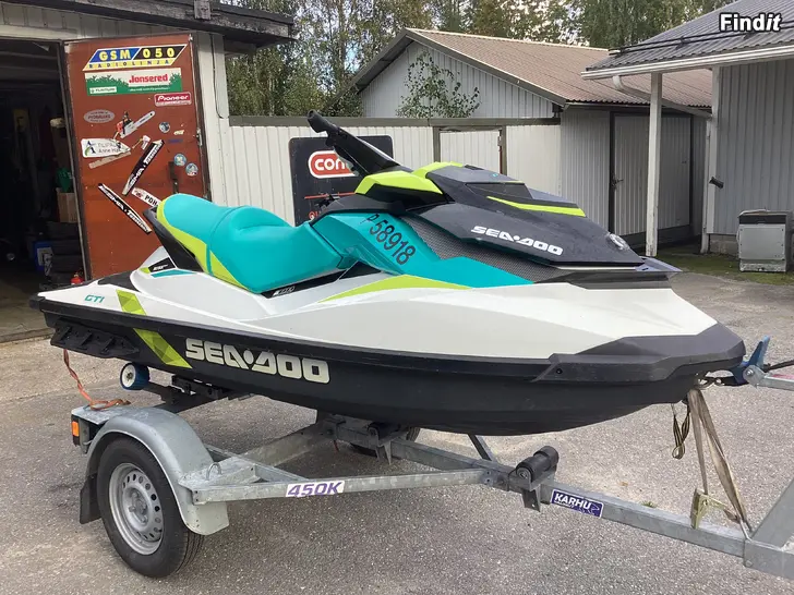 Myydään Sea-Doo GTI 90 kolmipaikkainen vesijetti