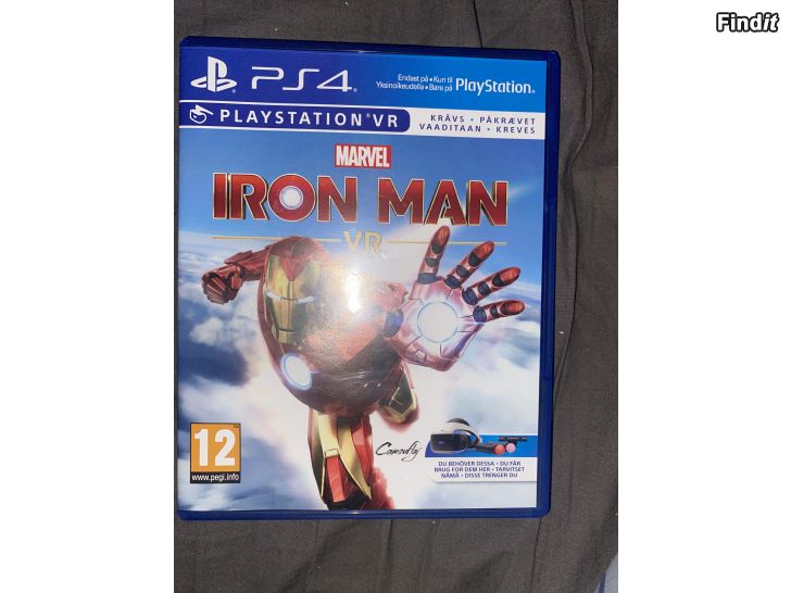 Säljes Iron man vr ps4