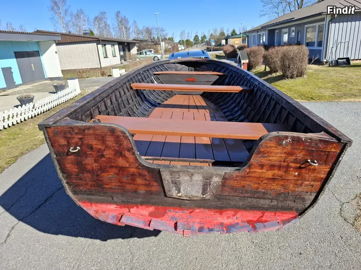 Säljes Träbåt