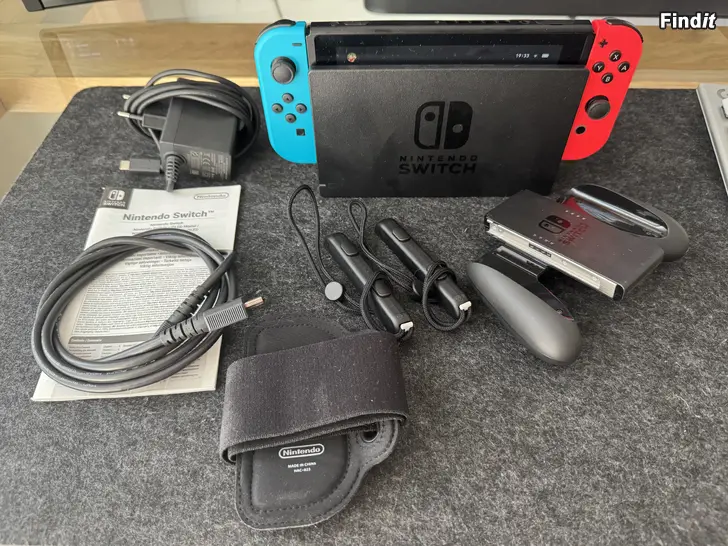 Säljes Nintendo Switch spelkonsol + Switch Sports-paket