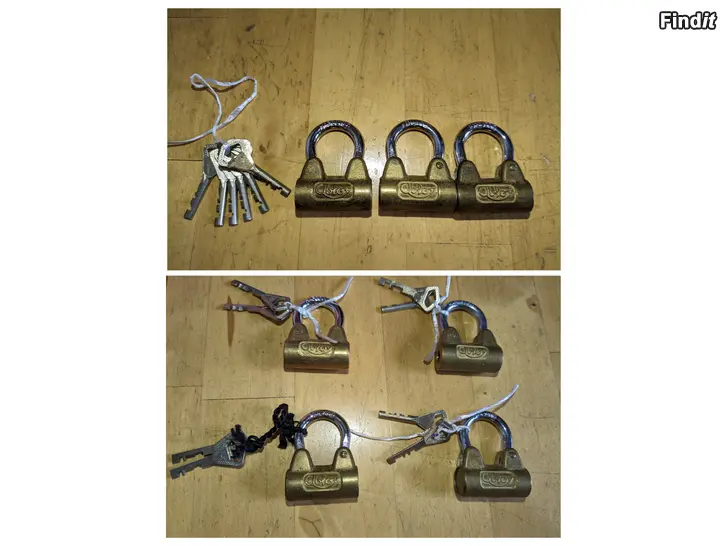 Myydään Abloy hänglås 10-35 euro. Abloy munalukkoja