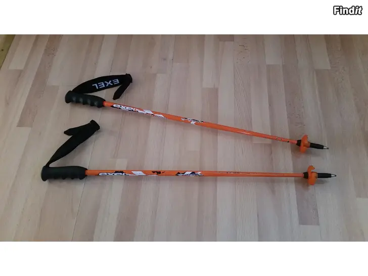 Myydään EXEL world cup sauvat 75cm   -5e