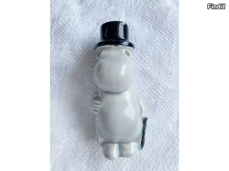 Säljes Keramisk Muminpappa-figurin från 1950-talet