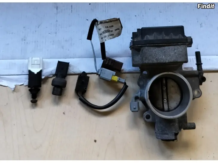 Myydään Kaasuläpäkotelo ilmastointipainekytkin