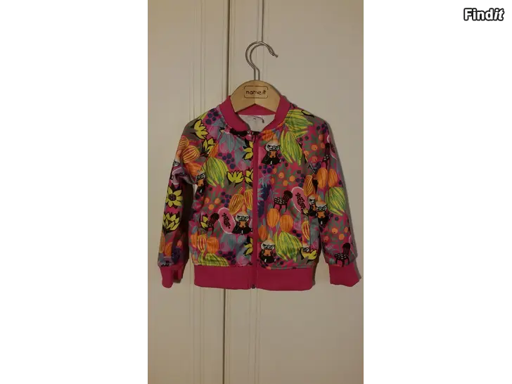 Säljes Muumi verkkatakki pinkki PikkuMyy 92  -8e