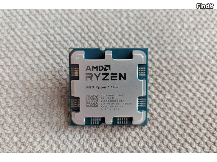 Myydään AMD Ryzen 7 7700 prosessori
