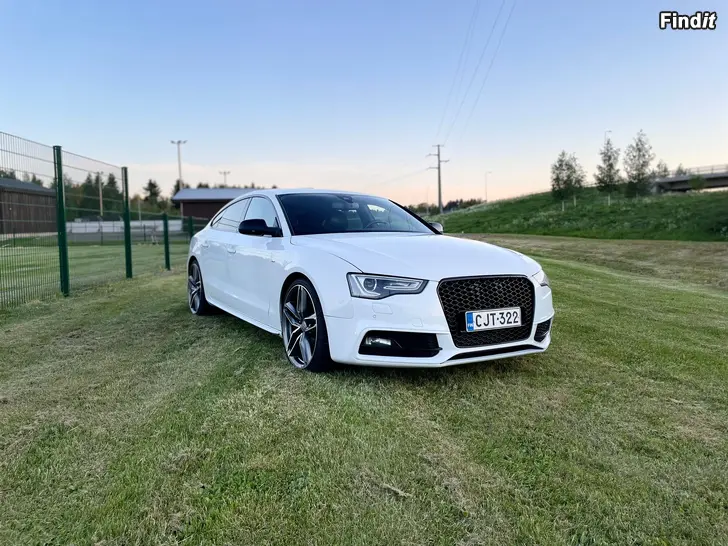 Myydään Audi A5 Quattro V6 3.0 TDI Sportback S-line