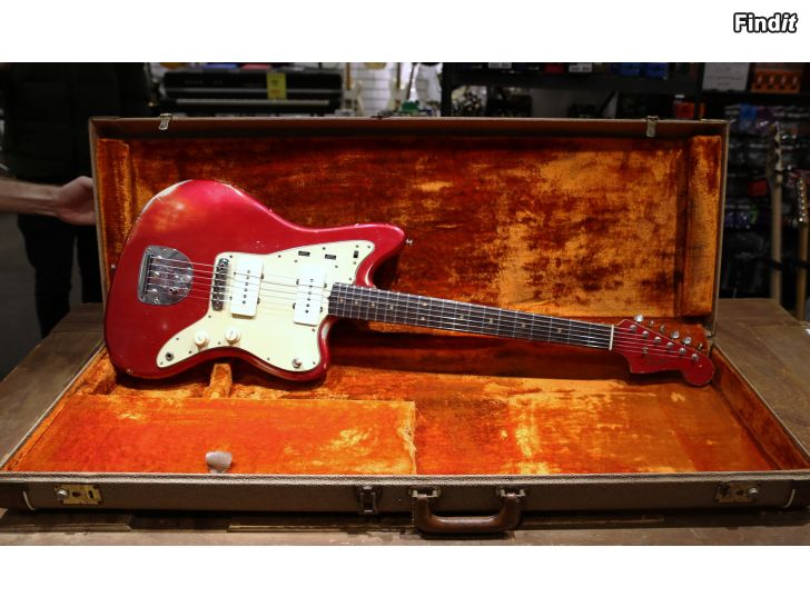 Säljes 1963 Fender Jazzmaster original Candy Apple Red w. Case