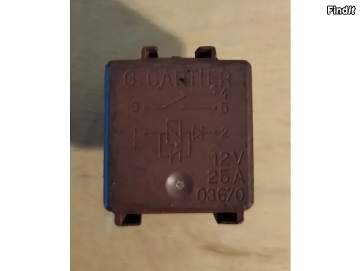 Myydään Rele 12v