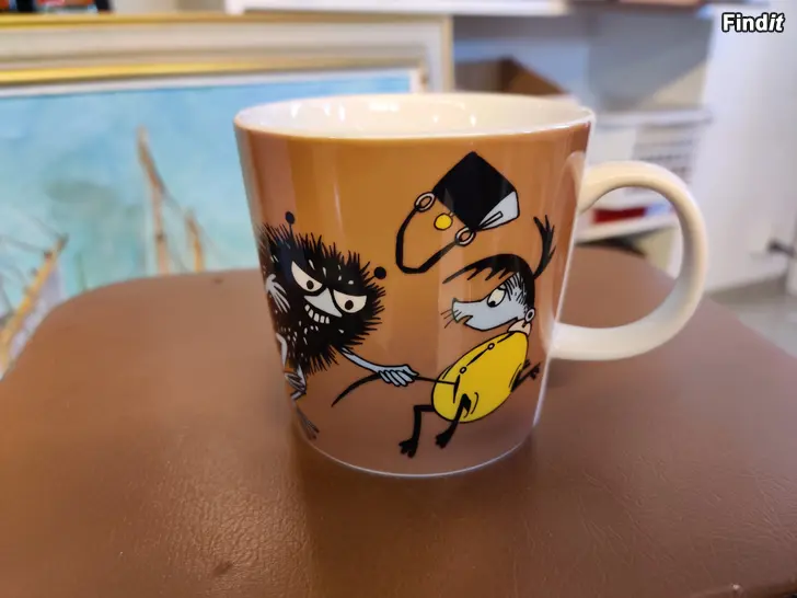 Säljes Haisuli Vauhdissa muumimuki