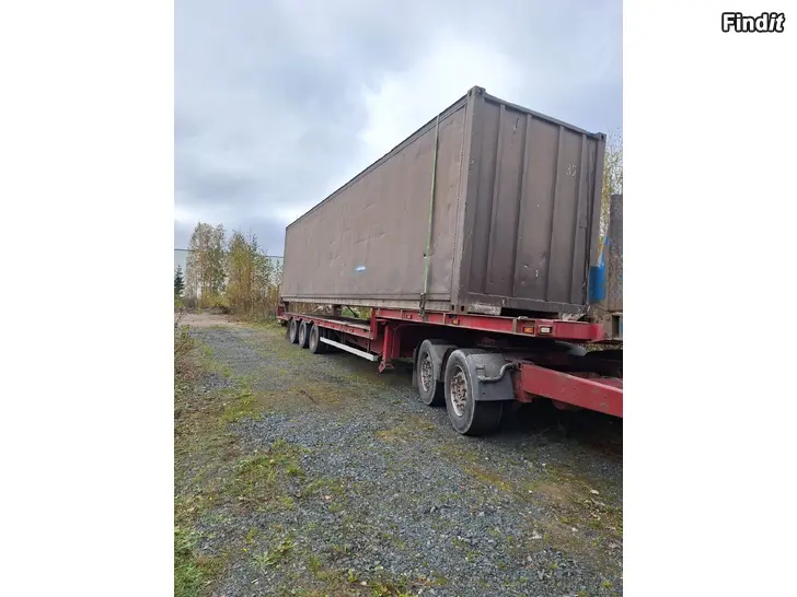 Myydään Alumiininen merikontti 12m