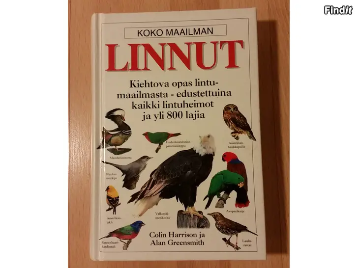 Myydään Koko maailman linnut  8e