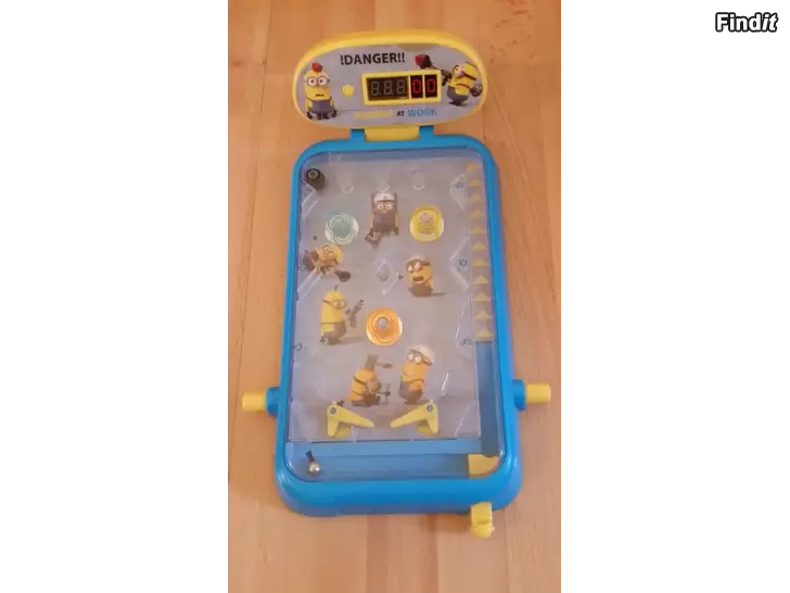 Myydään Minions Kätyrit Flipperi - Pinball Minions at work  -hinta 6e