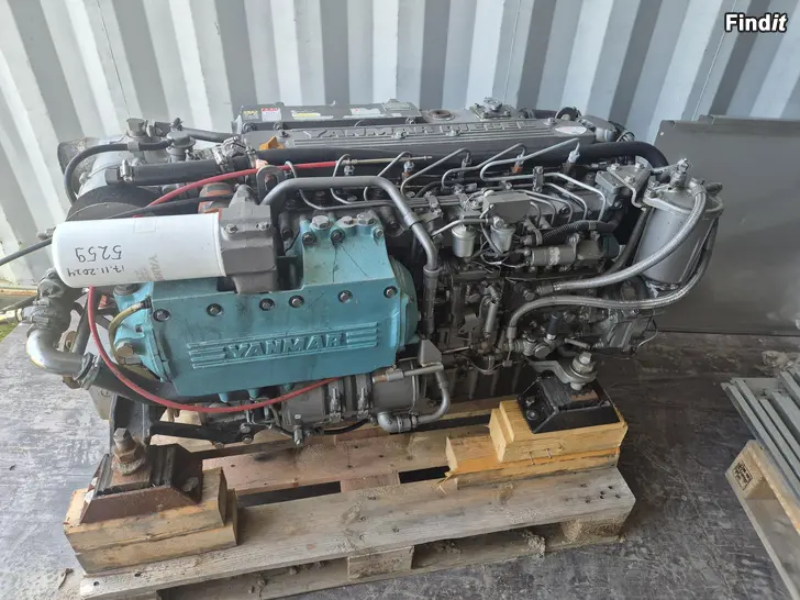 Säljes Yanmar 6LYA-STP  370 hk 272 kW marin dieselmotor