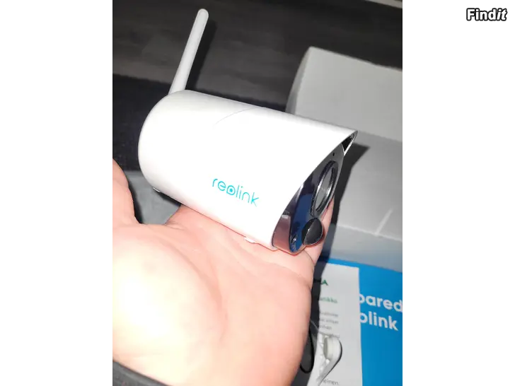 Myydään Reolink Argus Eco 3MP AI -valvontakamera ulko- ja sisäkäyttöön, USB-C