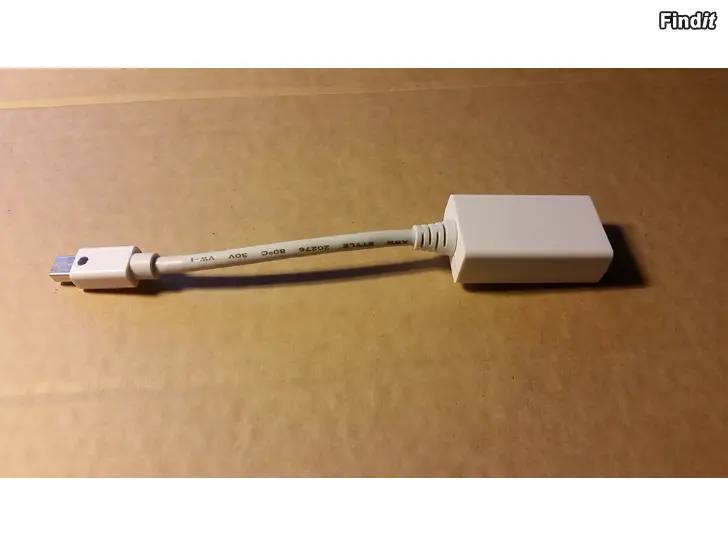 Myydään MiniDisplayPort - HDMI sovitin 1080p 6e