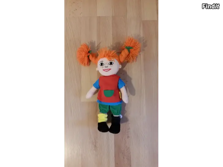 Myydään Peppi Pitkätossu pehmo n. 20cm  -hinta 8e
