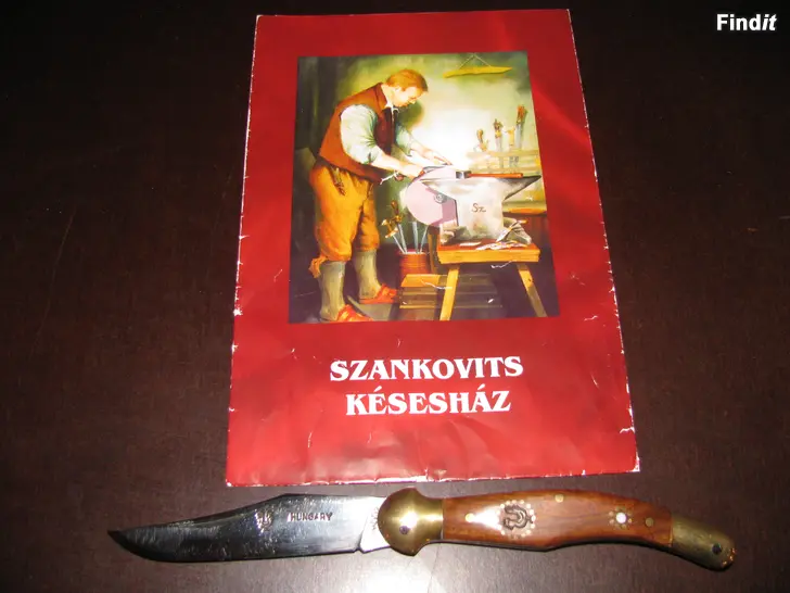 Säljes handgjord kniv