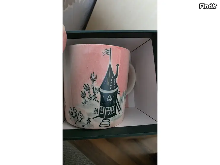 Säljes UUSI NY Arabia muumi koti muki 5508